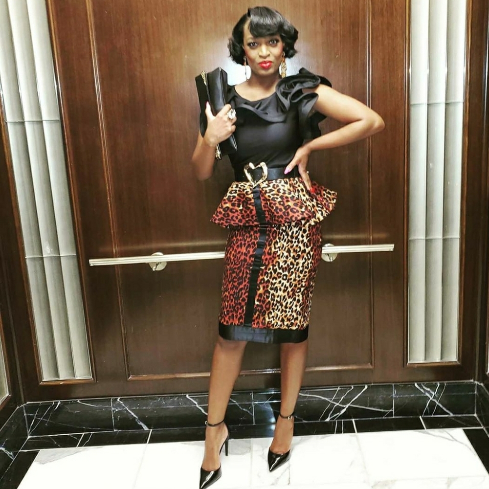 Cute Leopard Peplum Skirt!